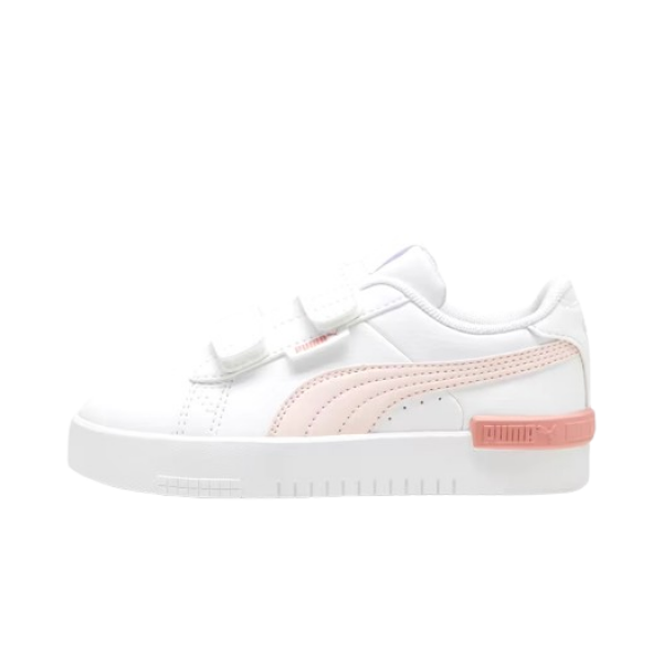 CHAUSSURE ENFANT PUMA Jada V PS White-Frosty Pink-Poppy 398743 22