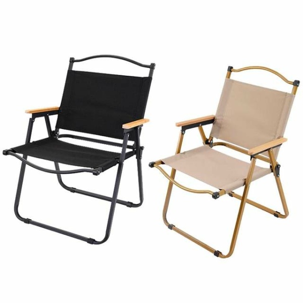 CHAISE DE PLAGE  PLIABLE AVEC ACCOUDOIR EN BOIS