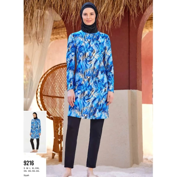 Maillot Hijab Rozamay Grandes Tailles 9216
