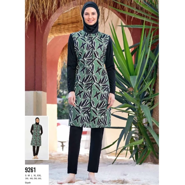 MAILLOT HIJAB GRANDES TAILLES ROZAMAY 9261